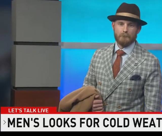 ABC 7 (WJLA) Winter fashion looks for men